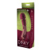 Вибратор микрофон Dream Toys Dinky Curved Wand Jacky O бордовый