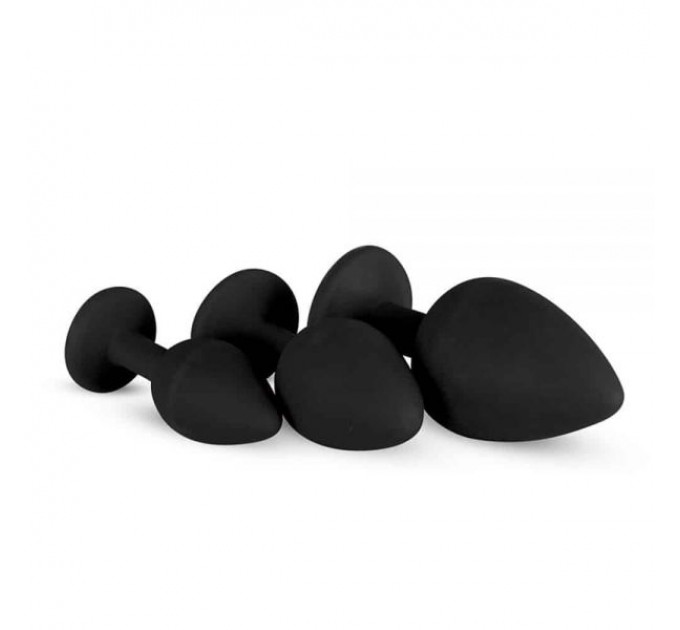 Набор анальных пробок Anal Diamond plug, Black