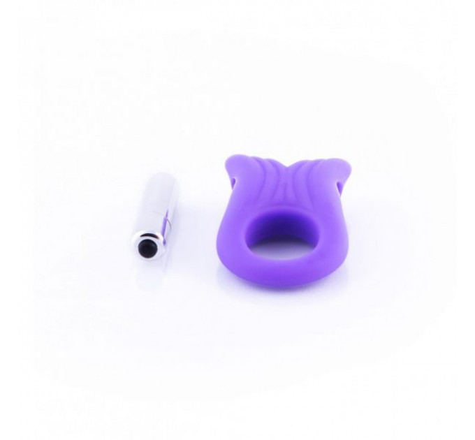 Ерекційне віброкільце COCKRING, Purple, Фіолетовий