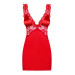 Сорочка Obsessive Secred Chemise L/XL красная