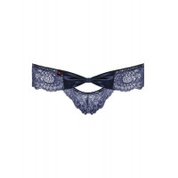 Трусики синие Obsessive AURORIA Panties L/XL