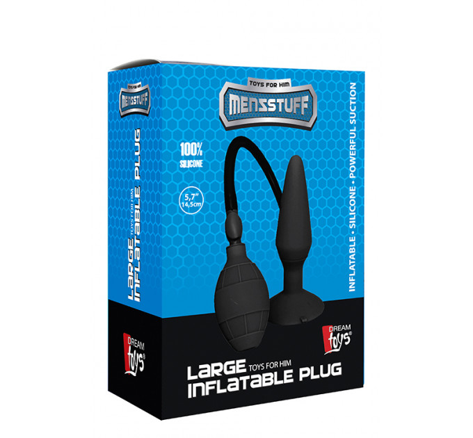 Надувной анальный плаг MENZSTUFF LARGE INFLATABLE PLUG