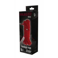 Мотузка для бондажа BLAZE DELUXE BONDAGE ROPE 10M RED