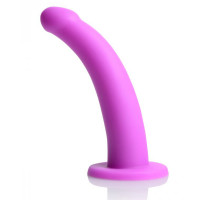 Страпон з кільцевим кріпленням Navigator Silicone G-Spot Dildo фіолетовий