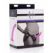 Страпон з кільцевим кріпленням Navigator Silicone G-Spot Dildo фіолетовий