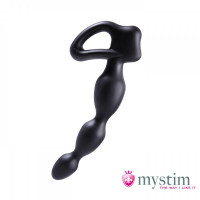 Анальная елочка с электростимуляцией Mystim, 18 х 4.4 см
