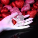 Анальна пробка скляна M ADAM ET EVE RED HEART GEM GLASS PLUG MEDIUM