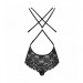 Боди c чашечками на косточках Obsessive 860-TED - 1, черный, L/XL