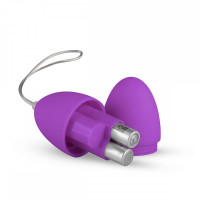 Виброяйцо с пультом Easytoys Remote Control Vibrating Egg, фиолетовое