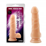 Фаллоимитатор реалистичный на присоске Chisa Real Touch XXX 7.5, бежевый