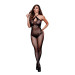 Комбинезон CRISS CROSS FLORAL LACE BODYSTOCKING, OS