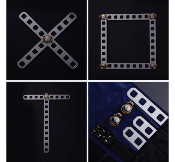 Комбинируемый набор для бондажа из 9 предметов UPKO The Remoulded Bondage Set