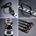 Комбинируемый набор для бондажа из 9 предметов UPKO The Remoulded Bondage Set
