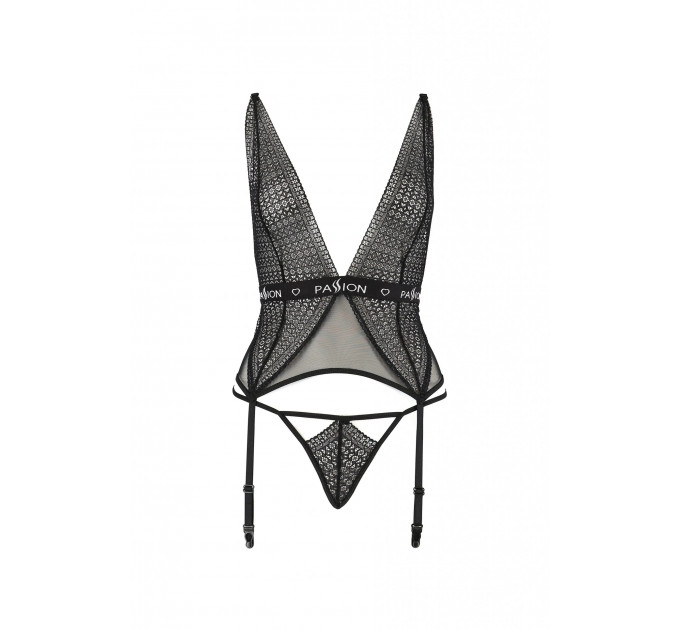 Корсет MIRAJANE CORSET black S/M - Passion