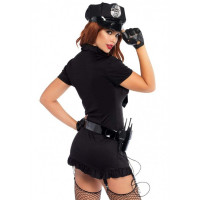 Костюм поліцейської Leg Avenue Dirty Cop XS