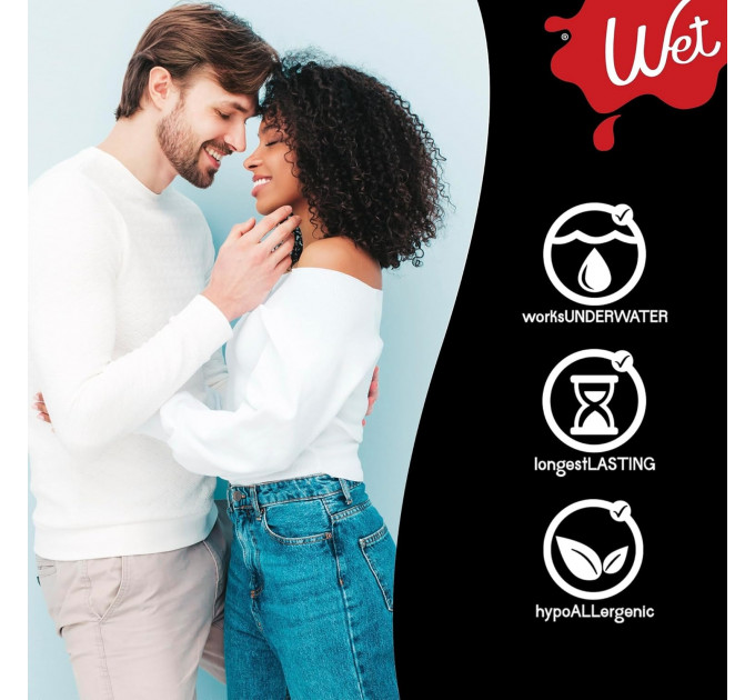 Лубрикант на силиконовой основе Wet Platinum Premium Lubricant, 124 мл