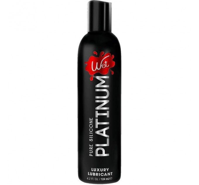 Лубрикант на силиконовой основе Wet Platinum Premium Lubricant, 124 мл
