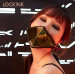 Маска кляп киберпанк золотистая Lockink