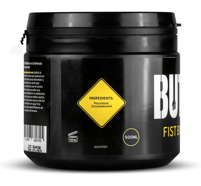 Масло для фістінга 500мл BUTTR Fisting Butter