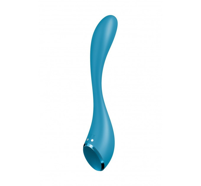 Мультивибратор SATISFYER G-SPOT FLEX 5+ PETROL управление телефоном