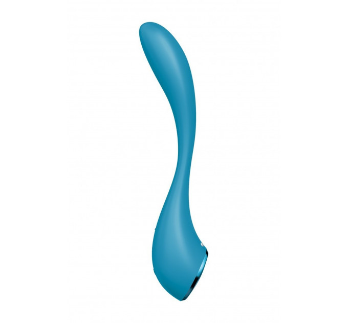 Мультивибратор SATISFYER G-SPOT FLEX 5+ PETROL управление телефоном