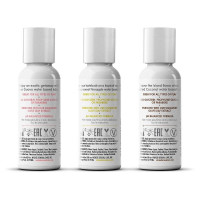 Набір ароматизованих лубрикантів Wicked Simply Tropical Trio Kit, 3 шт.