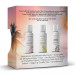 Набор ароматизированных лубрикантов Wicked Simply Tropical Trio Kit, 3 шт.