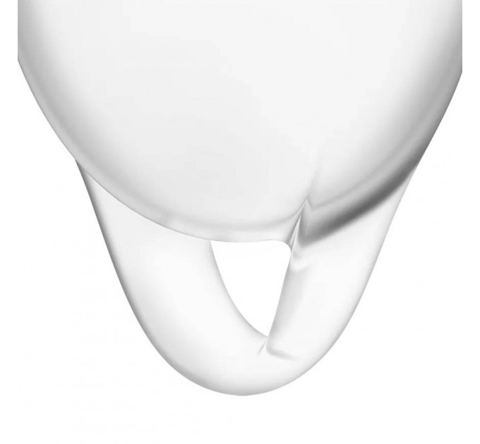 Набор менструальных чаш Satisfyer Feel Confident Menstrual Cup 15 мл и 20 мл, прозрачные