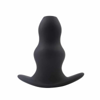Набор анальных тоннелей Chisa Black Mont Rippled Anal Juicer Kit, черный