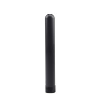 Насадка на анальный душ Chisa Black Mont 7 отверстий, черная, 15 х 1.9 см