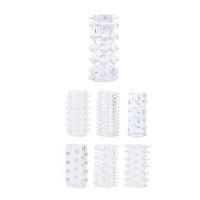 Насадка на член Chisa GK Power Penis Sleeve Kits рельефная с открытой головкой (цена за 1шт)