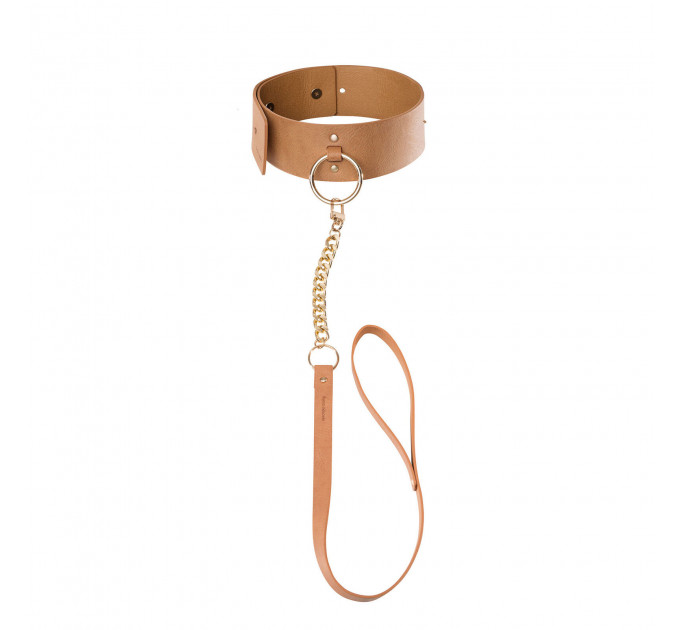 Ошейник MAZE - Wide Choker Brown