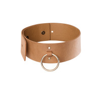 Ошейник MAZE - Wide Choker Brown