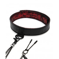 Нашийник із затискачами на соски Sweet Anticipation Fifty Shades of Grey Collar Nipp