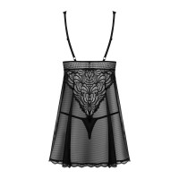 Пеньюар та стрінги Obsessive SWETTIA M/L