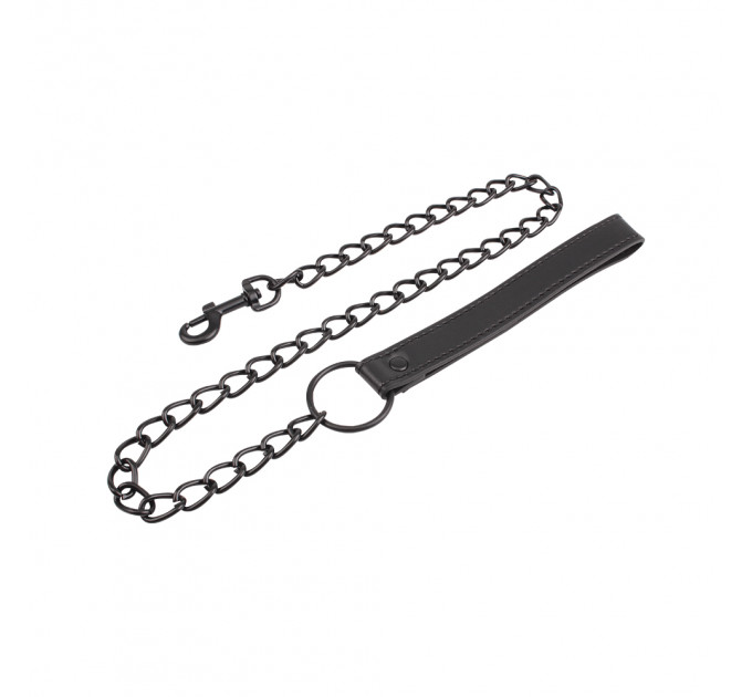 Поводок для ошейника Chisa Fierce Euphoria Fetish Connector, черный