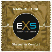 Презервативи великого розміру EXS Magnum Large латексні (ціна за упаковку, 3 шт.)