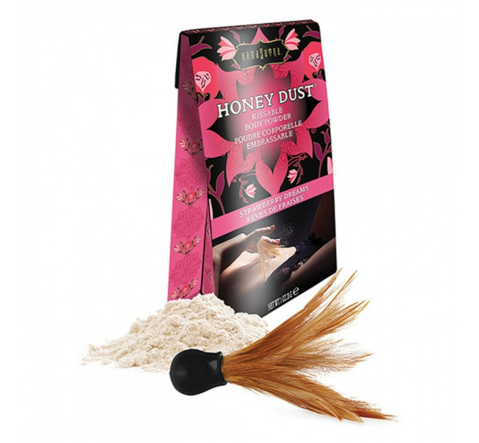 Съедобная пудра Kamasutra Honey Dust Strawberry Dreams 28ml