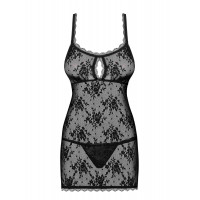 Сорочка Obsessive Behindy babydoll & thong S/M
