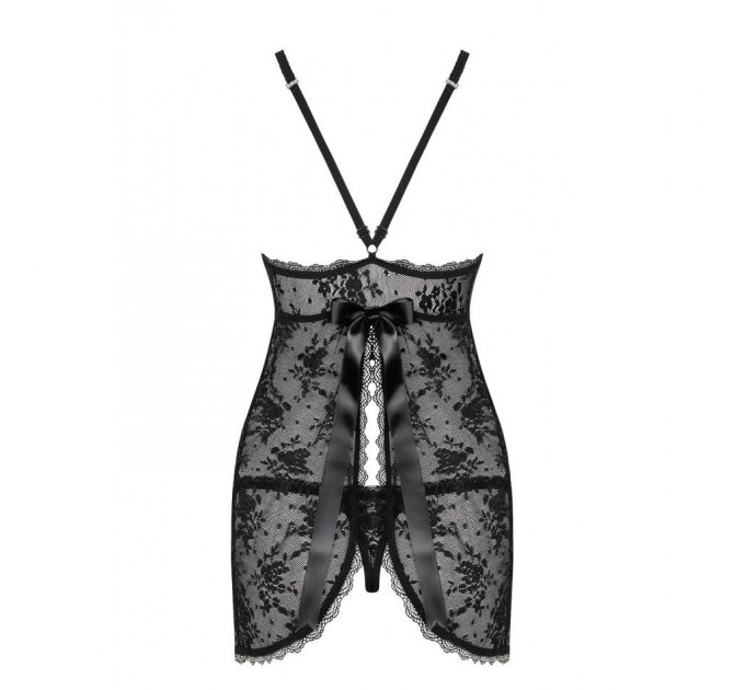 Сорочка Obsessive Behindy babydoll & thong S/M