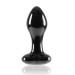 Стеклянная пробка NS Novelties CRYSTAL HEART BLACK