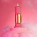Свеча низкотемпературная розовая Low temperature wax candle 150 г