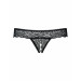 Трусики с интимным вырезом Obsessive MIAMOR S/M