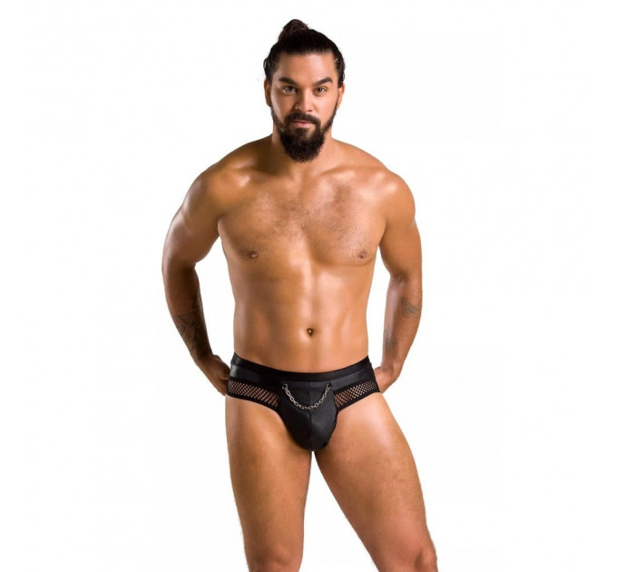 Труси чоловічі 030 SLIP OPEN TOM black S/M - Passion