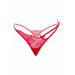 Трусики стринги кружевные Daring Intimates Gina, красный, S/M