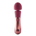 Вибратор микрофон Dream Toys Dinky Curved Wand Jacky O бордовый