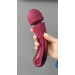Вибратор микрофон Dream Toys Dinky Curved Wand Jacky O бордовый