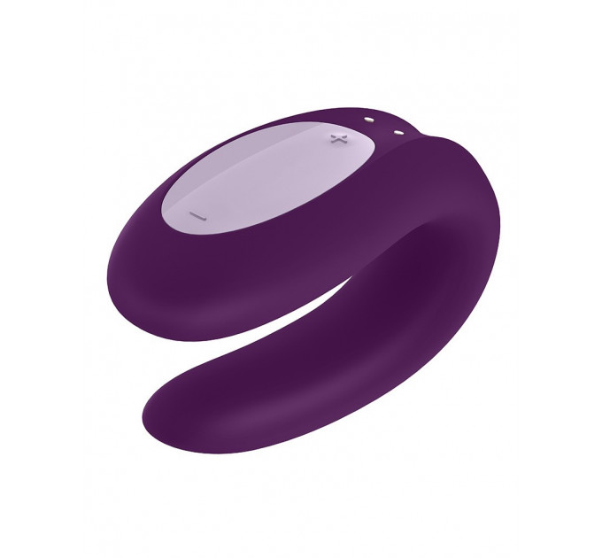 Вибромассажер для пар SATISFYER DOUBLE JOY PURPLE