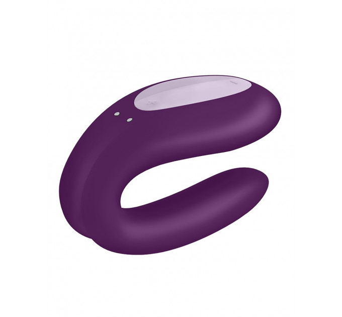Вибромассажер для пар SATISFYER DOUBLE JOY PURPLE