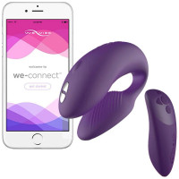 Вібромасажер для пар We-Vibe Chorus, Purple